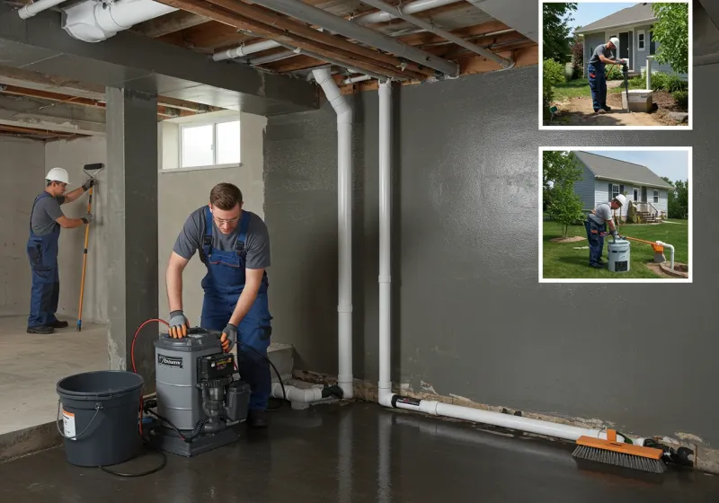 Basement Waterproofing and Flood Prevention process in Madison, NC